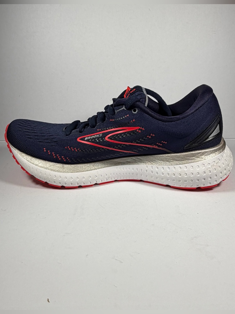 Brooks Glycerin 19 Women's Running Shoes-Size 6.5 B-Navy & Pink -Neutral Cushion - Picture 10 of 15